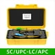 thumbnail image 2 of Caja de Lanzamiento de Cable OTDR de Fibra Óptica, Caja de Transmisión de Cable OTDR de Anillo de Fibra Óptica, Eliminador de Punto Muerto de 1000 M SC/UPC-LC/, 2 of 5