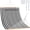 Black White Stripes, variant on Quilted Double Hammock Beige White Stripes 2-Person Outdoor Patio Poolside Yard Beach Use
