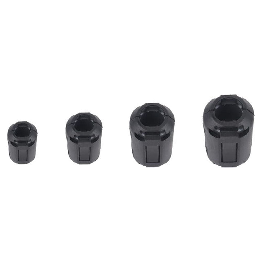 2 Filtres Anti-bruit Ferrite Pour Câble - Diamètre 6 Mm - Noir - Marque Uxcell - Neuf