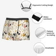 thumbnail image 6 of Balery Cartoon Chickens Men's Boxer Briefs, Soft and Breathable Cotton Underwear with nylon Waistband-X-Large, 6 of 9