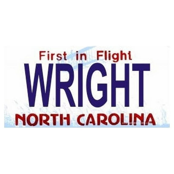 Design It Yourself Custom North Carolina Plate. Free Personalization on Plate