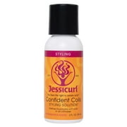 Jessicurl Confident Coils Styling Solution, No Fragrance Added 2 fl oz. Defines Touchably Soft Curls in All Climates