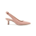 thumbnail image 2 of Kensie Olympia Grommet Bow Slingback Kitten Heel, 2 of 5