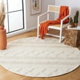 thumbnail image 2 of SAFAVIEH Natura Cahir Diamond Area Rug, Ivory, 3' x 5', 2 of 8