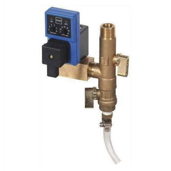 Midwest Control Condensate Timer Drain,1/4" FPT MCDV25-DK