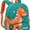 Orange Green, variant on Large Dinosaur Backpack Anti-lost Cute Backpacks with Safety Leash Waterproof Backpack Daypack Travel Bag,Blue Red