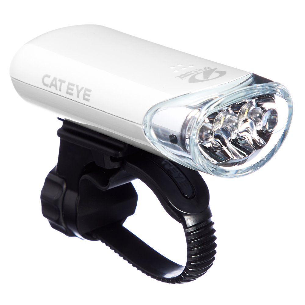 CAT EYE HLEL135 LED Safety Bike Headlight for Commuting, White