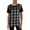 Black, variant on RALPH LAUREN $79 Womens New 1088 Black Plaid Casual Top S B B