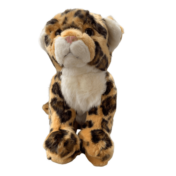 Cheetah Stuffed Animal Plushie, Gifts for Kids, Wild Zoo Animals, Cheetah Plush Toy 9.8 inches