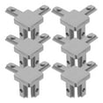 thumbnail image 5 of Tineasur 6-Pack Aluminum Corner Bracket Connectors for Shelving Units and Structural Framework Support, 5 of 8