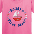 thumbnail image 4 of Inktastic Daddy's First Mate Youth T-Shirt, 4 of 5