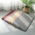 thumbnail image 3 of Bath Mat Coral Velvet Water Absorption Rebound Carpet Bathroom Kitchen Floor Memory Foam Bedroom Rug, 3 of 10