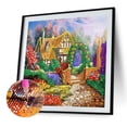 thumbnail image 2 of Diamond Drill Garden Bungalow 5D Pintura DIY Parcial en forma especial (YXC314) Hugtrwg Para estrenar, 2 of 9