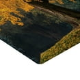 thumbnail image 2 of Ambesonne Fall Fitted Sheet, Leaves Tree Autumn Season, Queen Size, Earth Yellow Brown, 2 of 3