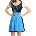 thumbnail image 1 of Bjutir Robe Allemande pour Femmes Oktoberfest Bavarois Robe Traditionnelle de Travail, 1 of 4