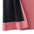 thumbnail image 5 of Mainstays Kids Pink Solid Blackout Rod Pocket with Back Tabs Curtain Panel Pair, Set of 2, 30" W x 84" L, 5 of 8