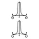 thumbnail image 1 of Cateissary Soporte de exhibición Triangular Estructura Caballete Placa Multifuncional Obras de arte Decoración del hogar para colecciones negro 2piezas, 1 of 6