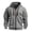 Gray, variant on Men's Tactical Work Hoodie Polyester Blend Multi Pocket Utility Long Sleeve Sweatshirt Outdoor Casual Fall Winter Jacket Coat Top
