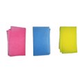 thumbnail image 5 of Toalla de baño de nylon exfoliante larga de 3 piezas, toalla mágica para el cuerpo (rosa, amarillo y azul), 5 of 5