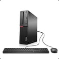 thumbnail image 2 of Lenovo ThinkCentre Tower Desktop Core i5 8GB RAM 250GB HDD Windows10 Home HDMI Adapter WiFi A Grade PC, 2 of 6