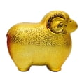 thumbnail image 1 of Tirelire en Céramique Dorée en Forme de Cochon pour Enfants, Cadeau d'Anniversaire et Décoration Intérieure, Durable, 1 of 8