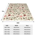 thumbnail image 3 of Sikiie Squirrel In The Forest Ultra-Soft Micro flannel Blanket Luxury All Seasons Warm Blanket for Bedding Sofa and Travel (4 sizes)-80"x60", 3 of 7
