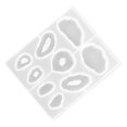 thumbnail image 3 of Jewelry Pendent Mold For Hanging Decor Great For DIY Projects Custom Shape 14.3X11.9CM 1Pack, 3 of 3