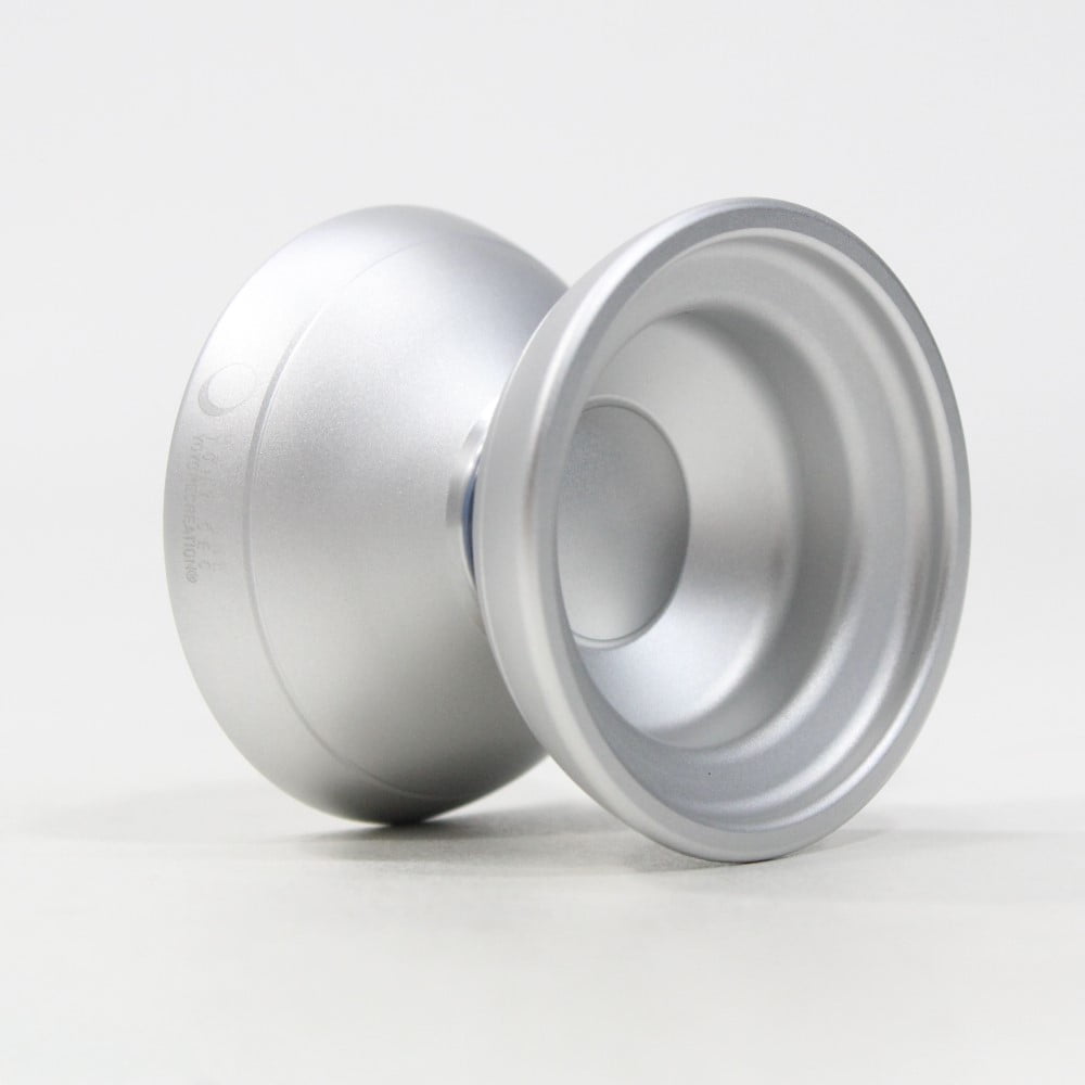 Yoyorecreation Monotone Yo-Yo - Mono-metal - Czech technician Tony Šec Signature YoYo (Silver)