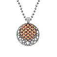 thumbnail image 1 of squama Colliers Pendentif Motif Rouge et Noir Rétro Lune Étoiles Bijoux, 1 of 3