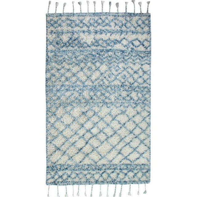 Dynamic Rugs MT3568332500 Metro Rugs, Blue - 3 x 5 in.