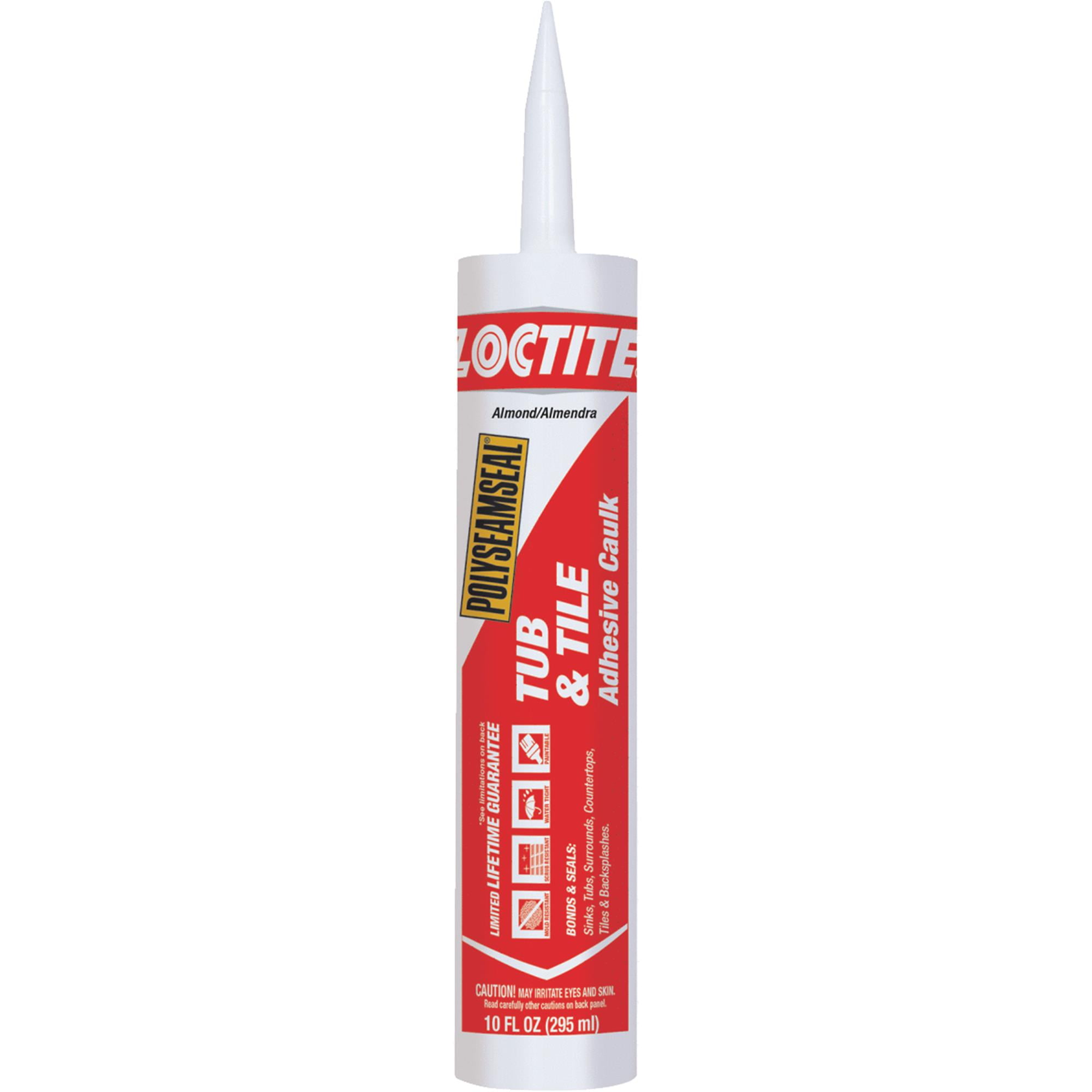 LOCTITE POLYSEAMSEAL 10 Oz. Almond Kitchen & Bath Caulk 2154752