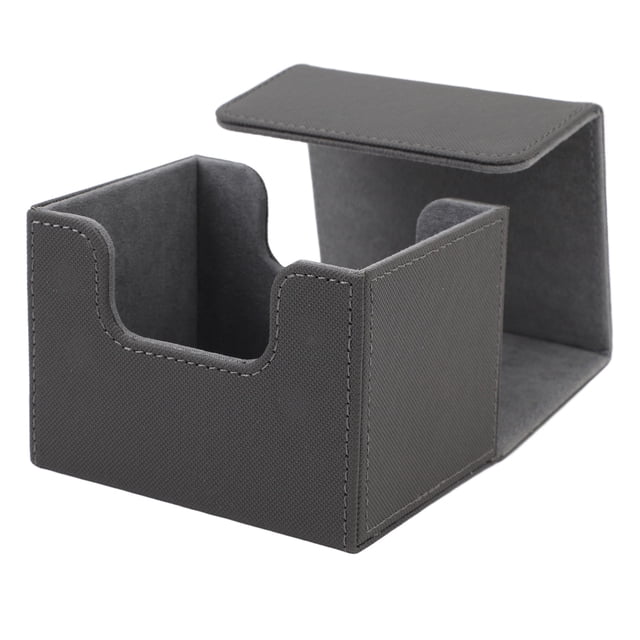 Card Deck Box, Game Card Storage Trading Card Storage Box PU Leather Card Storage Case for Game Cards Tarot Cards
