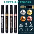 thumbnail image 2 of Juego de rotuladores Resiners Mirror Chrome Metallic de 4 colores, 2 of 9