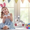 thumbnail image 4 of Flat Acrylic Easter Bunny Holiday Easter Decorations Easter Eggs Table Decor Easters Bunny Ornament Cute Easters Tabletop Bunny Figurine Rabbit Indoor Decoration, 4 of 6