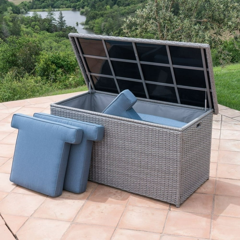 Corvus Lattice 202 Gallons Outdoor Cushion Storage Box - Walmart.com