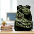 thumbnail image 5 of Lightweight Backpack Crocodile School Bag Travel Laptop Daypack for Men Women Casual Rucksack, 5 of 6