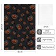 thumbnail image 2 of 4 Pcs Funny Kitchen Towels,Black Halloween Pumpkins Microfiber Dish Towels,Kitchen Tea Towels,Kitchen Towel Set (18" X 26"), 2 of 7