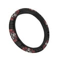 thumbnail image 6 of Renewold Skull Rose Universal Steering Wheel Cover, Soft Breathable 15 Inch Car Steering Wheel Cover Halloween Auto Accessories Fit for Most Vehicles, 6 of 6