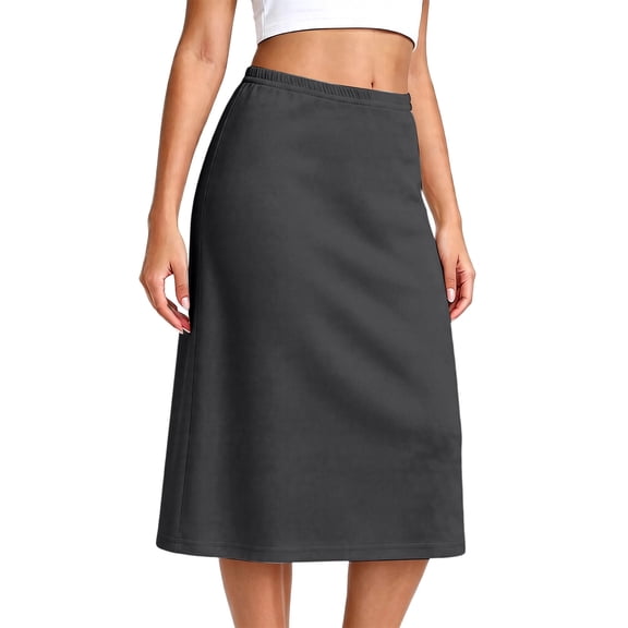 SRZYMJ Half Slips for Women Underskirt Short Mini Skirt