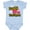 AE-Light Blue, variant on Inktastic My Daddy is a Firefighter with Fire Truck Boys or Girls Baby Bodysuit