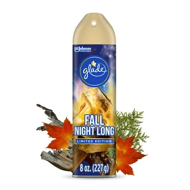 Glade Room Spray 1 CT, Fall Night Long, 8 OZ. Total, Air Freshener