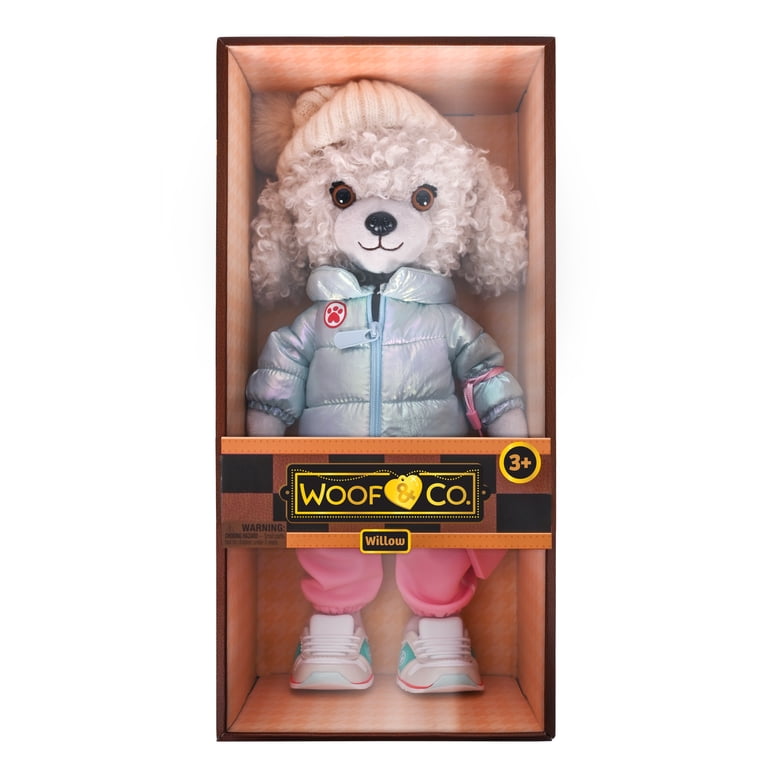 Woof & Co Willow Poseable Plush Poodle Fashion Doll, 15" photo 8