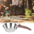 thumbnail image 2 of Cubierta del mango Jadeshay para cuenco de camping de cuero de vaca, 2 of 10