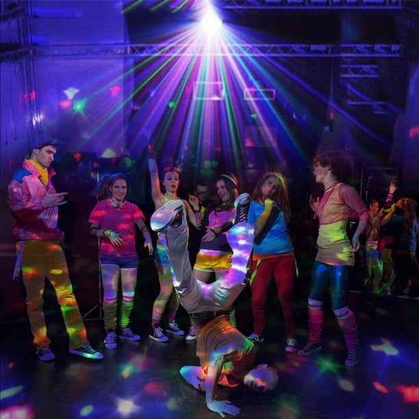 Aopre UV scène lumière violette Led barre Laser Projection éclairage fête  Club Disco lumière pour noël intérieur scène effet lumières