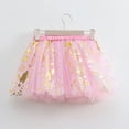 thumbnail image 4 of Generic Floral Print Skirt for Toddler Girls Layered Ballet Party Dance Tutu Skirts Multicoloured Outfits for 3-8 Years, 4 of 4