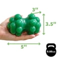 thumbnail image 2 of Alpha Animal Biter Heavy-Duty Rubber Dog Chew Toy for Aggressive Biters - Red, 2 of 3