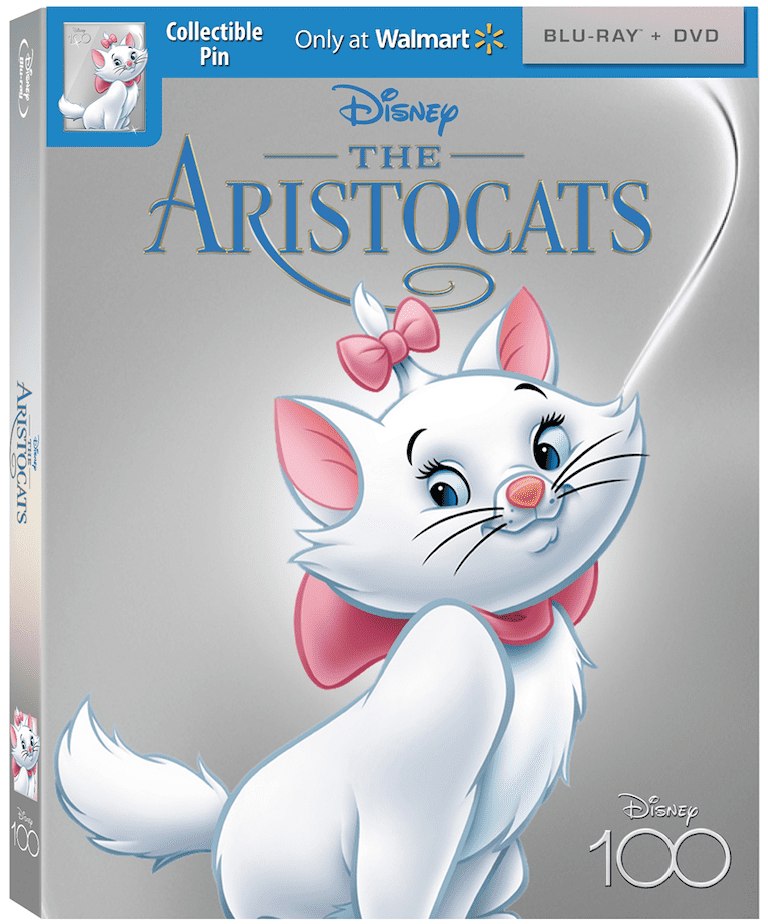The Aristocats - Disney100 Edition Walmart Exclusive (Blu-ray + DVD)