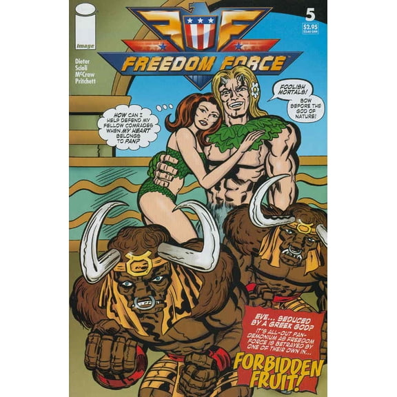 Freedom Force #5 VF ; Image Comic Book