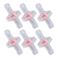 thumbnail image 3 of Check Valve,  PP Plastic Non Toxic Water Stop Check Valves 10Pcs Barb Shape  For Fuel Gas Liquid 5mm Transparent, 3 of 8