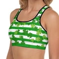 thumbnail image 4 of Honeeladyy Clearance under 5$ St. Patrick's Day Tank Tops for Women Shamrock Print Sleeveless Vest Short Top Basic Athletic Tanks Yoga Undershirt, 4 of 7